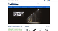 Desktop Screenshot of ledstarrylighting.com